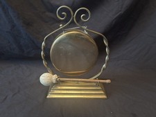 Arts & Crafts  Gong - William Tonks & Sons Brass Dinner Gong