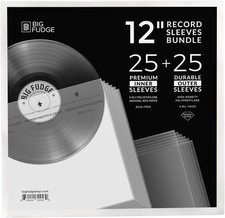 BIG FUDGE Vinyl Sleeves Inner and Outer - Vinyl Record Sleeves Inner and Oute...