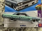 Tampo ERROR Hot Wheels 64’ Chevy Impala 2026 D Case Dmg Blister