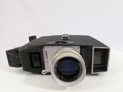 Vintage Argus Model 802 Super 8 Movie Camera with Cinepar Zoom Lens & Case