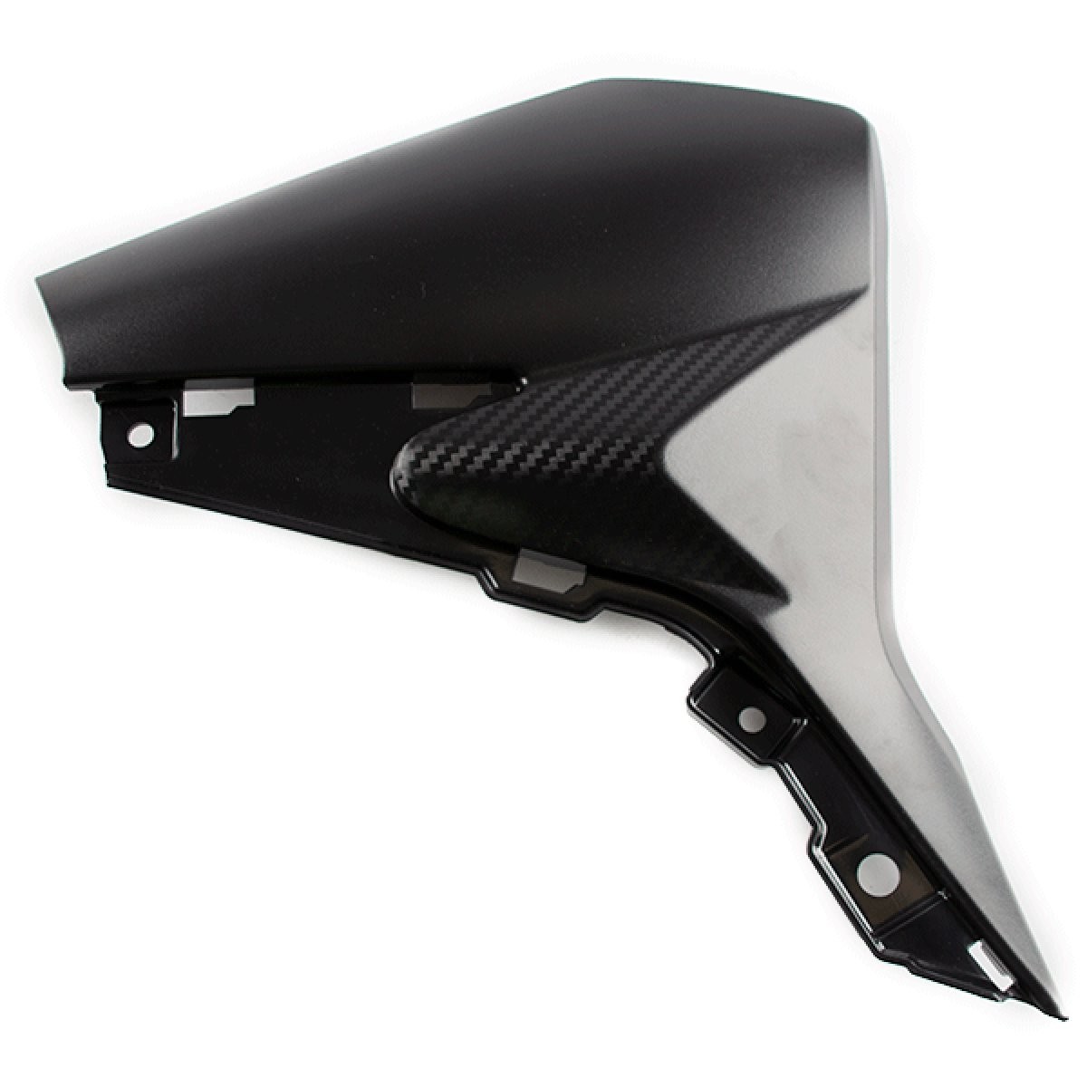 Lower Left Side Panel for SK125-L, SK125-L-E5 Cover Painted ABS Black Screw-on