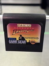 Authentic - Indiana Jones & the Last Crusade - Sega Game Gear - Cartridge Only