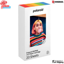 Polaroid Hi-Print Gen 2 2x3 Photo Paper 20 Sheets 2 Cartridges