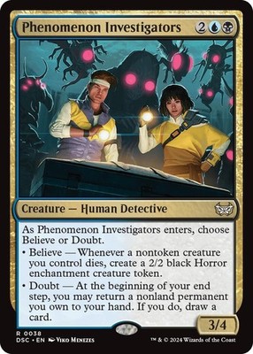 Phenomenon Investigators (38) Commander: Duskmourn: House of Horror MTG DSC
