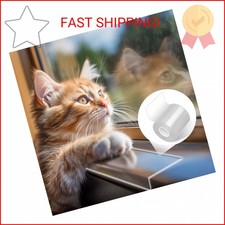 Door Protector from Dog Scratching, Window Sill Protector, Clear Sided Shield Pr