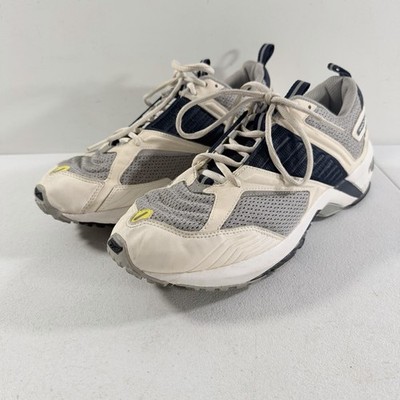 Vintage Reebok Boston Road II White Blue DMX 2005 Shoes Mens Size 11