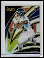 2025 Panini Select #227 Kalel Mullings Silver Prizm