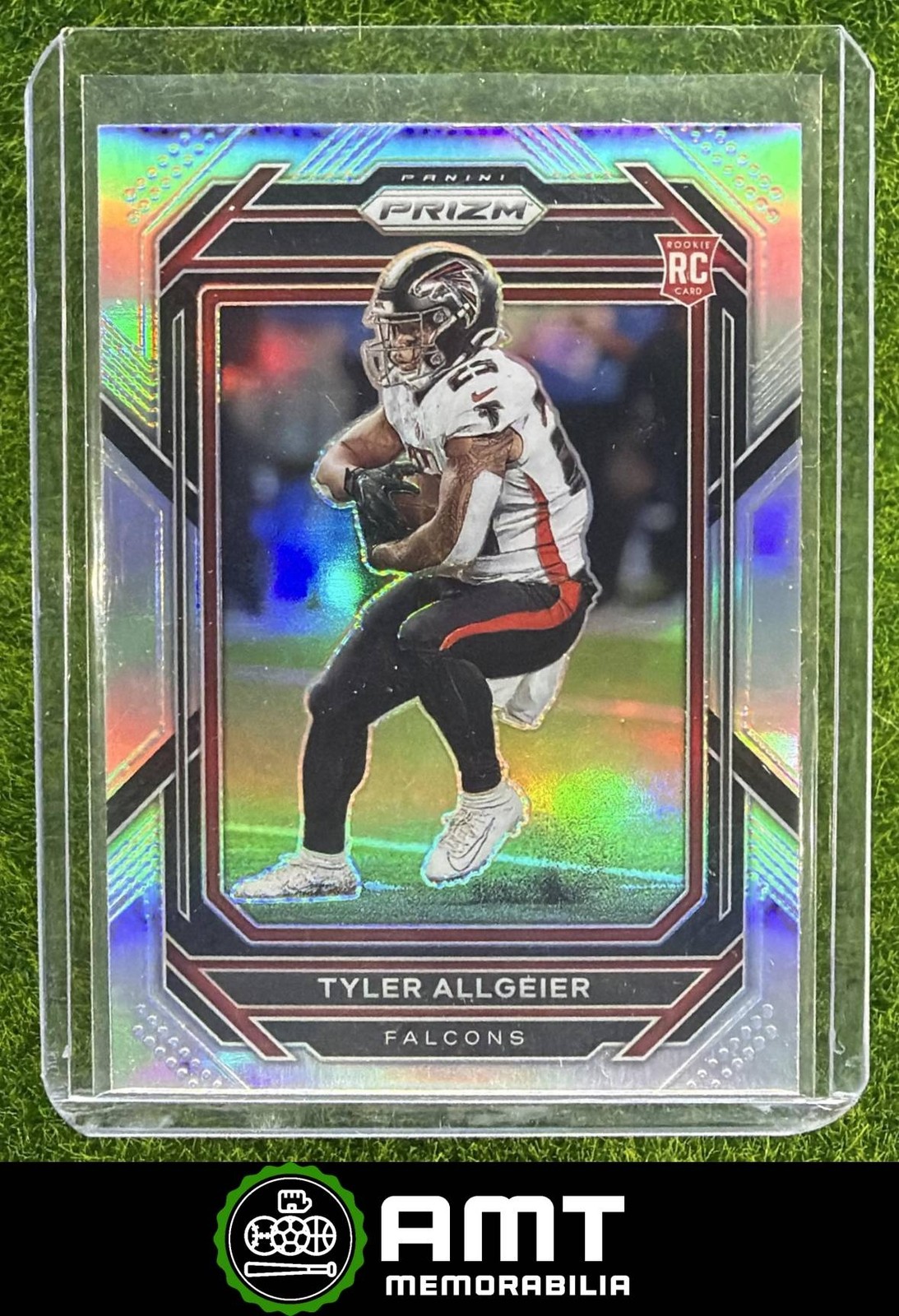 Tyler Allgeier RC 2022 Panini Prizm Silver Atlanta Falcons #344