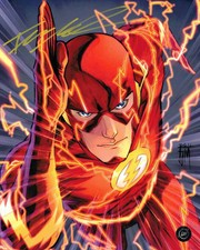 Francis Manapul Autographed the Flash 8x10