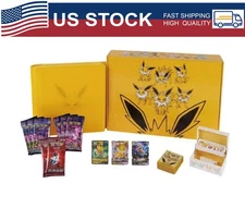 New Sealed Pokemon TCG S-Chinese 2024 Eevee GX Gift Box Jolteon Box Exclusive