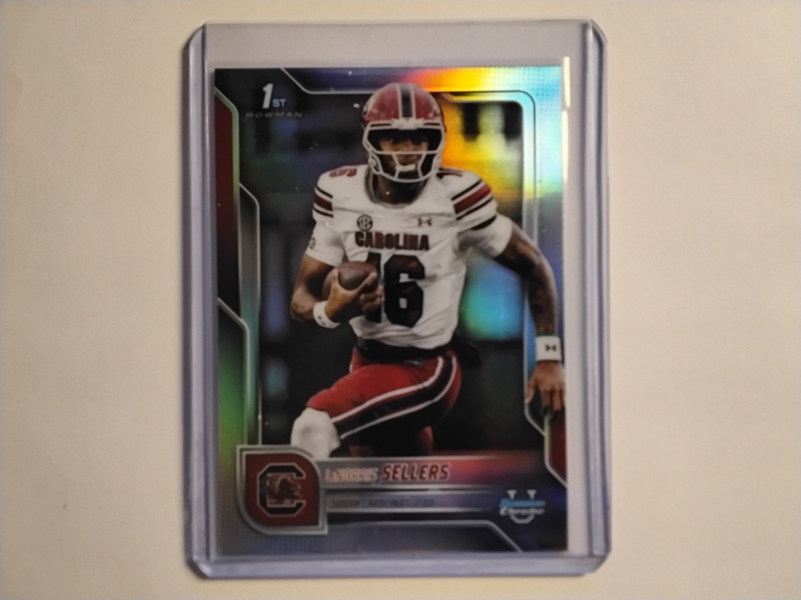 2025 Bowman University Chrome - LaNorris Sellers #168 Refractor (RC)