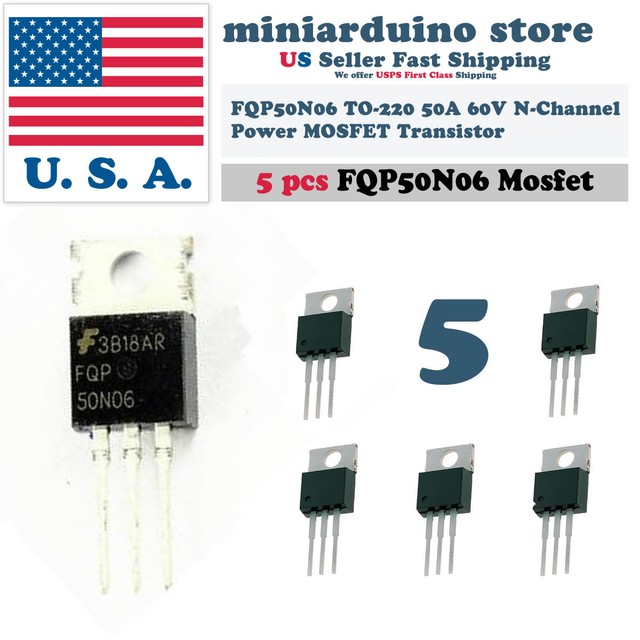 Equipement electrique, fournitures RFP 50N06 TRANSISTOR MOSFET 50A ...