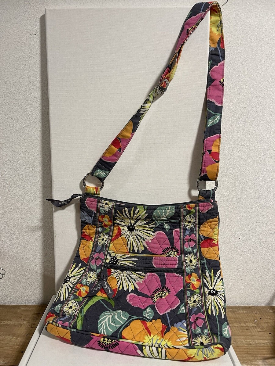 Vera Bradley Jazzy Blooms Floral Crossbody Bag ADORABLE (220) View 2