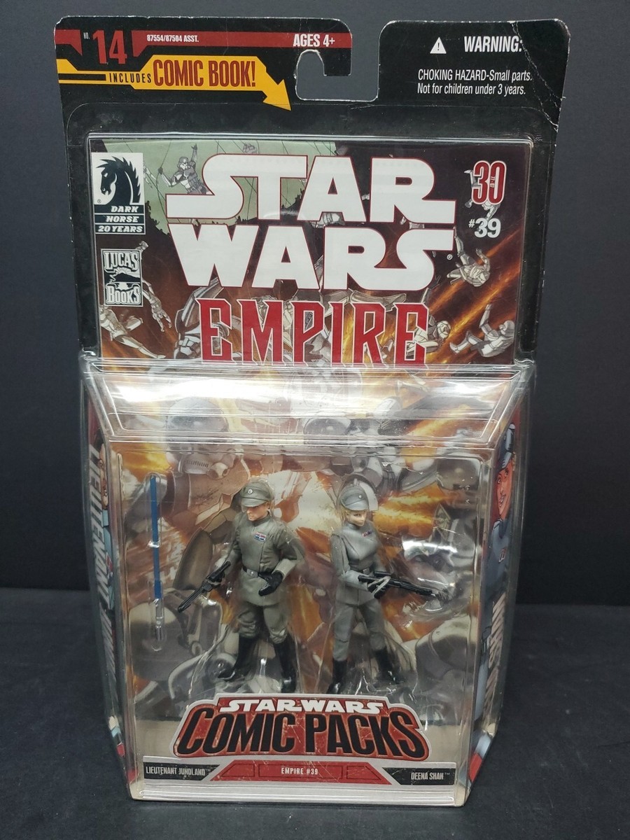 Hasbro Dark Horse Comics Empire 39: Lt. Jundland Lt. Shan Action