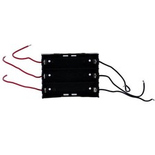 1PCS Plastic Battery Holder Storage Box Case For 3x Rechargeable Battery U