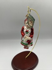 Old World Christmas Ornament Mrs Santa Claus No Price Tag