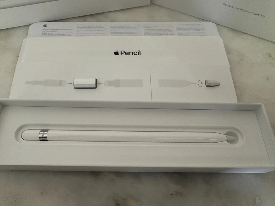 Apple Pencil (1. Generation) Eingabestift für Apple iPad - Weiß DE Neu - Bild 2 von 4