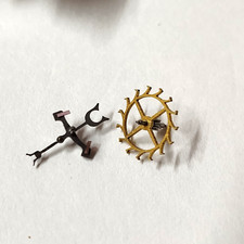 ELGIN 18 SIZE POCKET WATCH ESCAPE WHEEL AND FORK  994-615, OF,-- MV-23