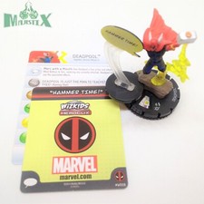 Heroclix Deadpool set Deadpool 055 Super Rare figure w/card 