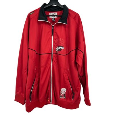 Akademiks jacket XL mens streetwear hip hop zip up collared 