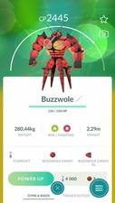 Pokemon Legendary Buzzwole Registered Or 30 Days Trade Go