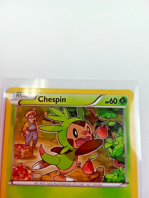 Chespin 7/162 Breakthrough Pokémon Card 2015 | eBay