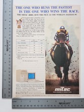 Mitac 4000G Personal Computer 1980S Vintage Print Advertisement