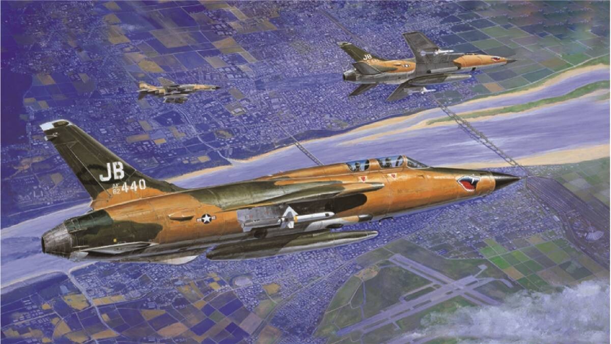 1/32 Republic F-105G Wild Weaselう Trumpeter 1/32 Republic F-105G Wild Weasel #2202 #02202