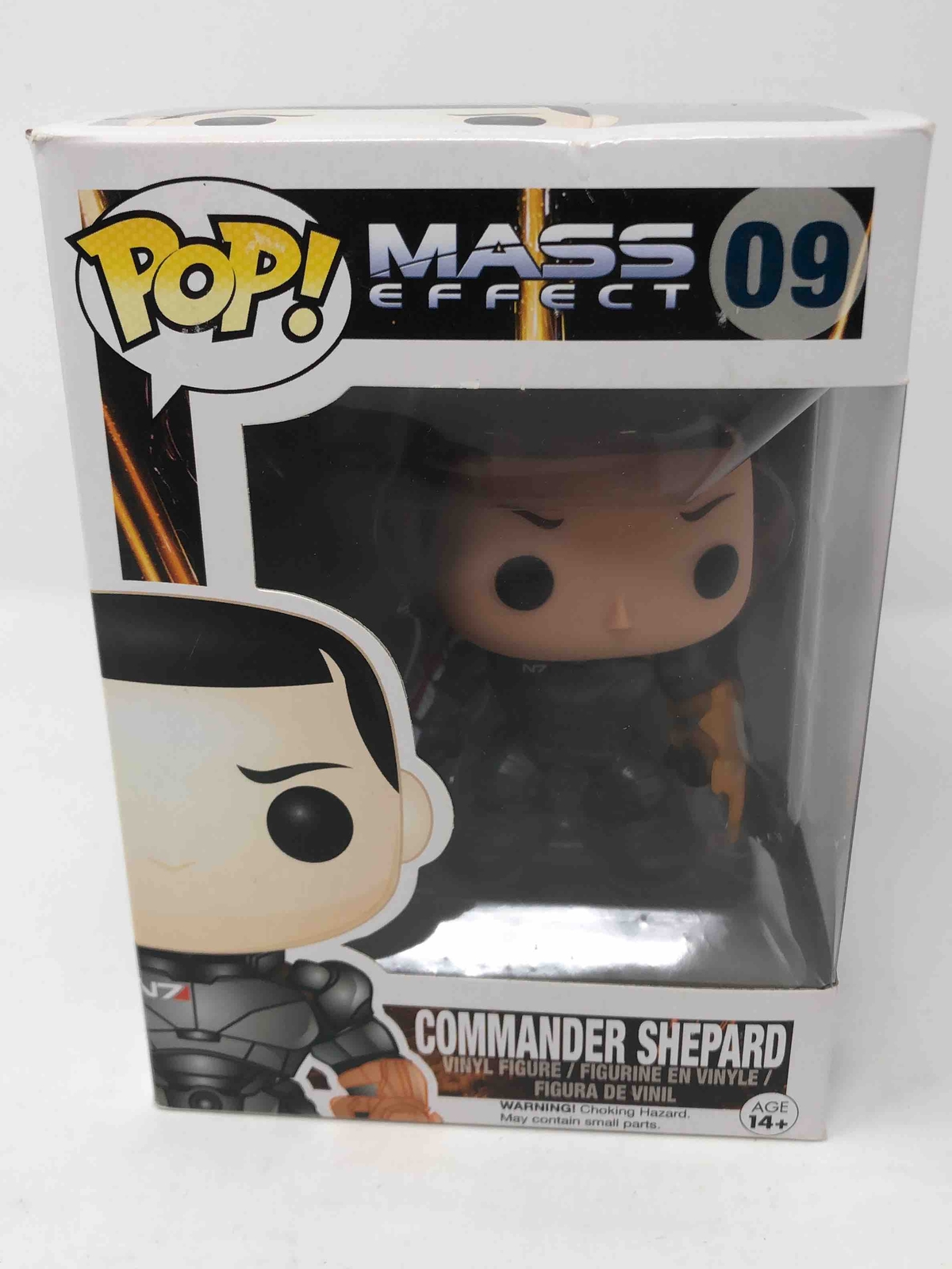 Funko Pop! Figura De Vinilo Mass Effect Commander Shepard #9 De Los Juegos