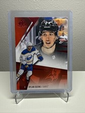 2023-24 SP Game Used #55 Dylan Cozens 023/235 Buffalo Sabres