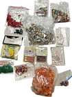 Bulk Craft Lot Beads Rhinestones Glass Seed Beads Trims Jewelry Making Supplies