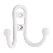 BRAINERD B46115J-W-C Double Robe Hook with Ba...