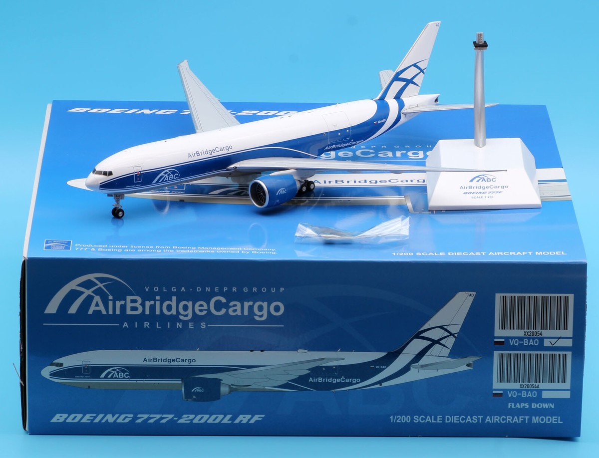 Jcwings 1/200エアブリッジカーゴ B777-200LRF 【公式通販】