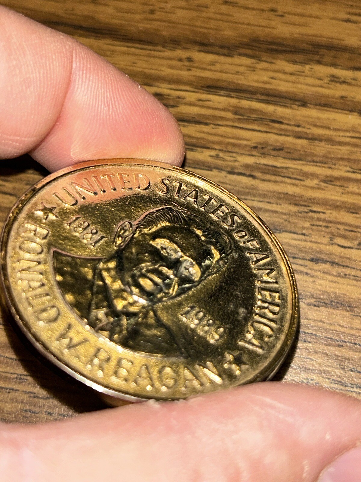 1981-1989 RONALD REAGAN FORTIETH PRESIDENT LEADER PATRIOT AMERICAN ...