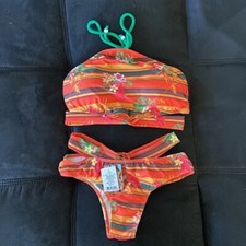 Multicolor two-piece Brazilian Bikini
