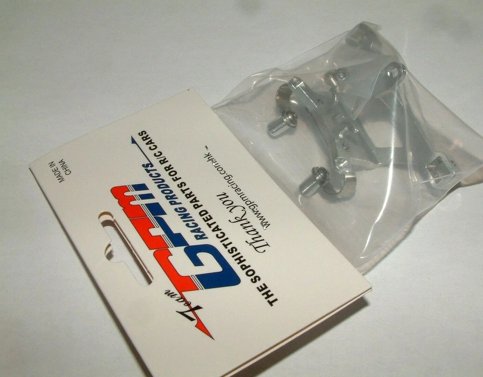 TRAXXAS MINI E-REVO GPM FRONT BODY POST MOUNT SILVER ALUMINUM ERV029-S - Image 2 of 2