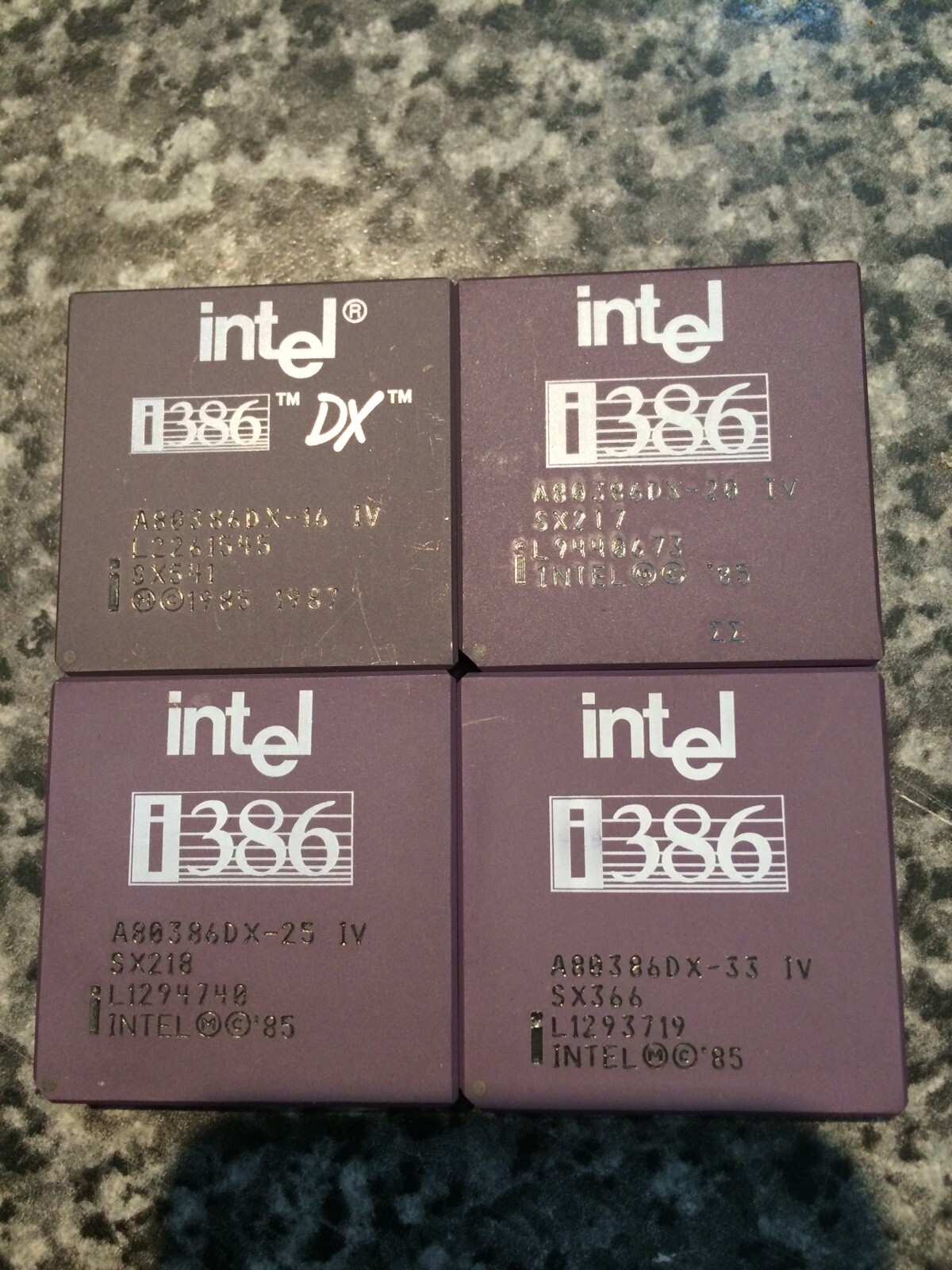 Rare Intel 386 486 Sx Dx Sx2 Dx2 Dx4 Full Vintage Collectors Addition rare-intel-386-486-sx-dx-sx2-dx2-dx4-full-vintage-collectors-addition