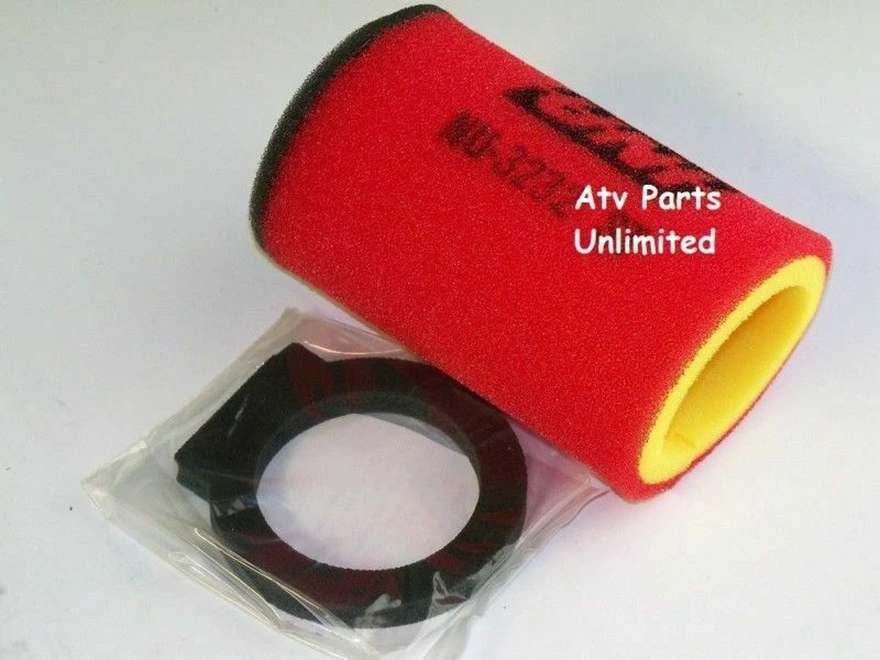 Filtro de aire Uni Yamaha 250 Timberwolf 350 Big Bear 250/350 Moto-4 400 Kodiak APU Foto 2 de 3