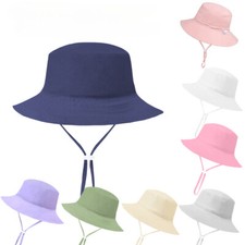 Quick-Dry Kids Bucket Hats Summer Sun Protection Breathable Beach Cap for Boys