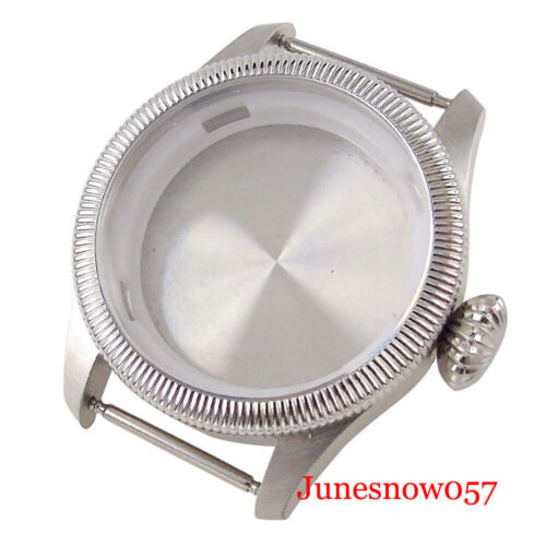 39MM Men Watch Coin Edge Bezel Case Fit NH35A NH36A ETA2824 33.5mm Dial Hand Set - Picture 11 of 15