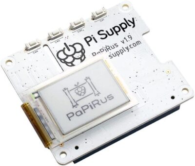 PaPiRus ePaper/eInk Bildschirm HAT für Raspberry Pi (klein - 1,44'')