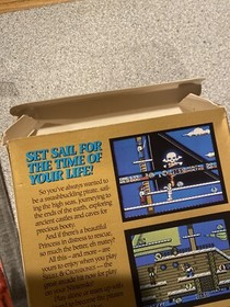 Skull & Crossbones (Nintendo NES 1990), CIB- Rare- original box tabs in tact!