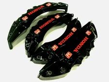 4PCS Brake Caliper Covers Black Red Logo HONDA for Civic Accord Jazz CR-V HRV