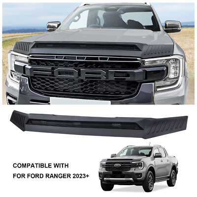 Bonnet Protector Stone Deflector Bug Shield For Ford Ranger 2023-2026 ...