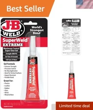 Strong SuperWeld Extreme Superglue Gel 15g – No Drip Formula for Craft Projects