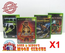 1X MICROSOFT XBOX CIB GAME -CLEAR PLASTIC PROTECTIVE BOX PROTECTORS CASE SLEEVE