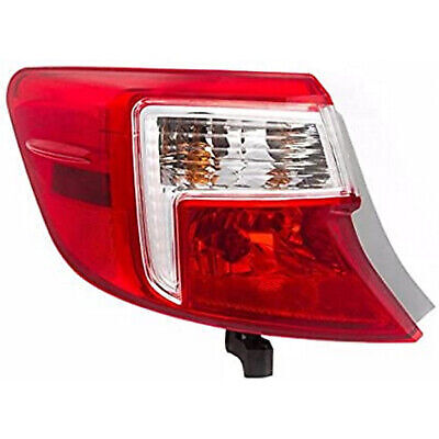 Evan Fischer Driver Side, Outer Tail Light Compatible With 2012-2014 Toyota Camry - TO2804114 In | Whizz