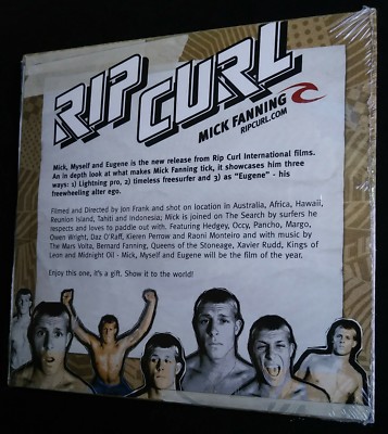NEW - Mick Myself And Eugene Three/3 Shades Of Mick Fanning DVD