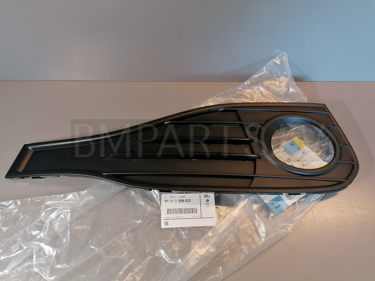 NEW GENUINE BMW F32 F33 F36 BUMPER CLOSED GRID FRONT LEFT LUXURY 