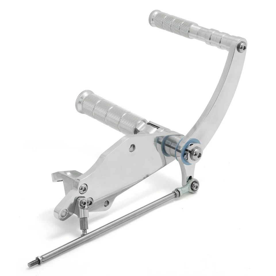 Polished 5" Forward Controls for Suzuki Savage LS 650 F P 1988-2000 1989 1990 Foto 4 de 4